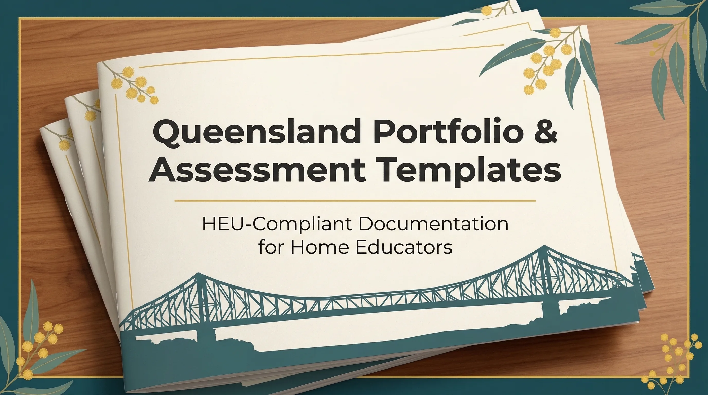 Queensland Portfolio & Assessment Templates — The Complete HEU-Compliant Documentation System for Queensland Home Educators