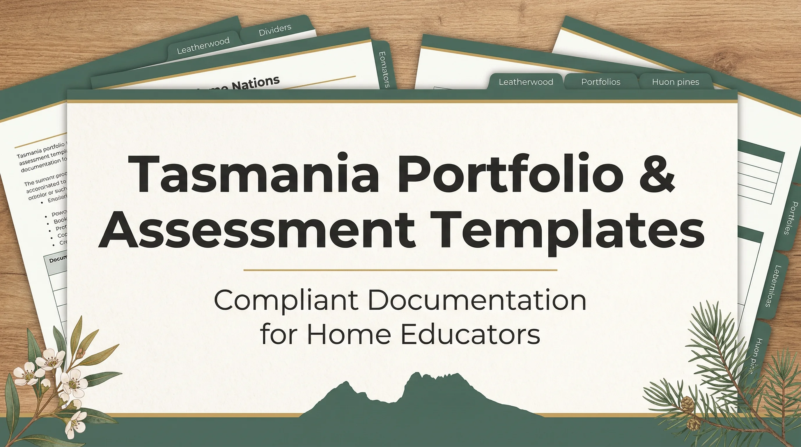 Tasmania Portfolio & Assessment Templates — The Complete OER-Compliant Documentation System for Tasmanian Home Educators