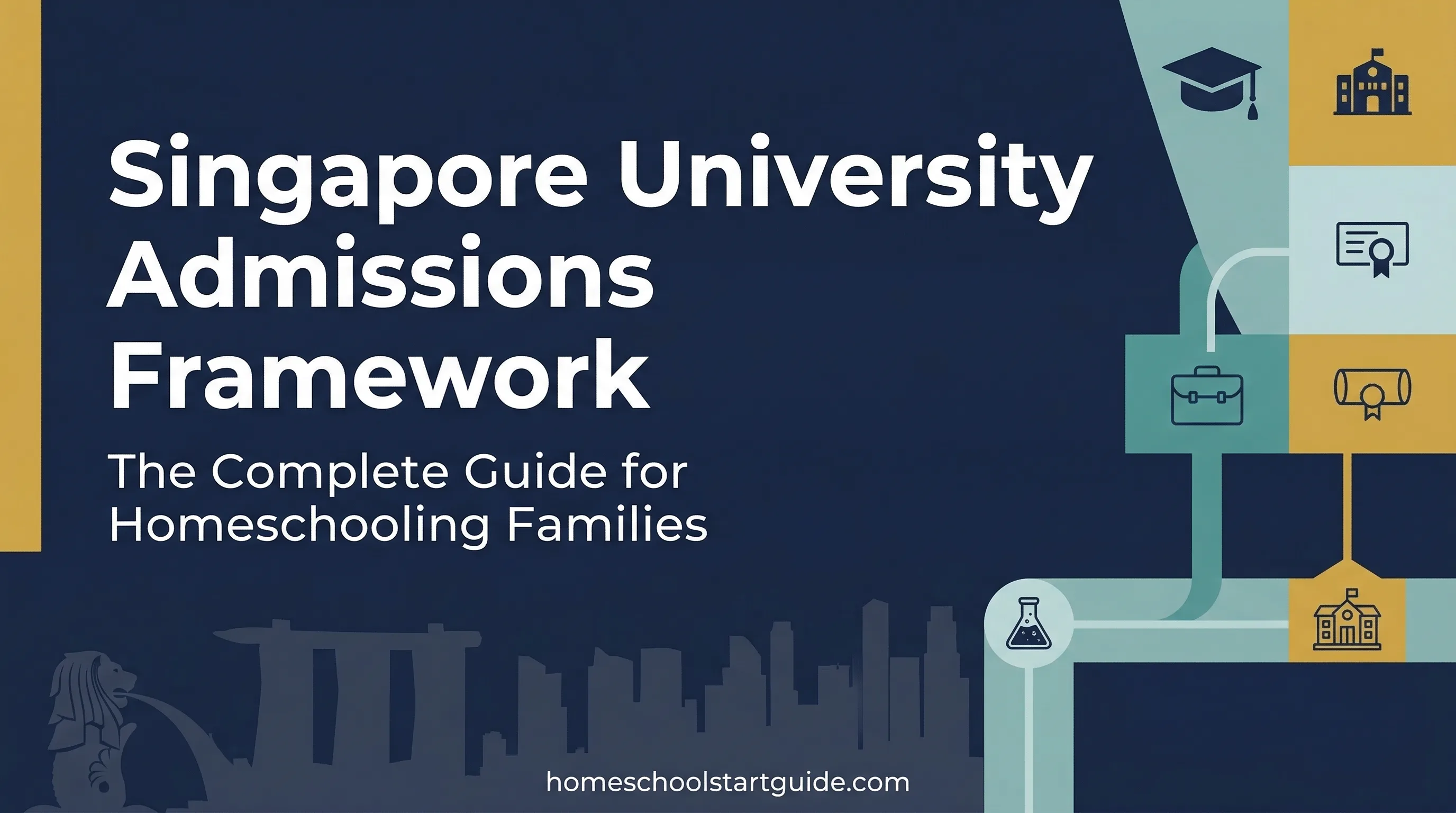 Singapore University Admissions Framework — The Complete System for Getting Your Homeschooled Child Into NUS, NTU, SMU, and Beyond