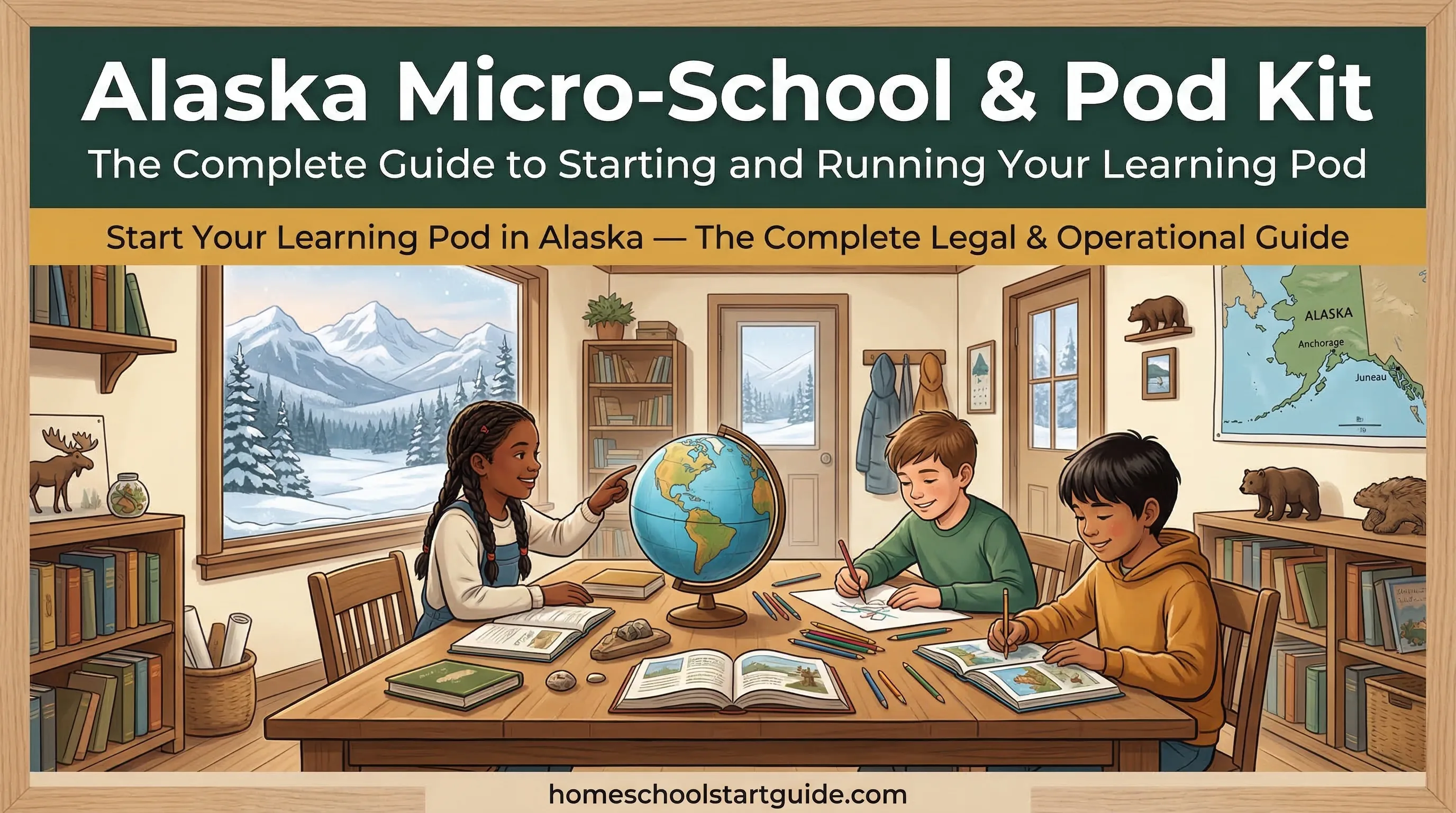 Alaska Micro-School & Pod Kit — Start a Legal, Funded Learning Pod in Alaska
