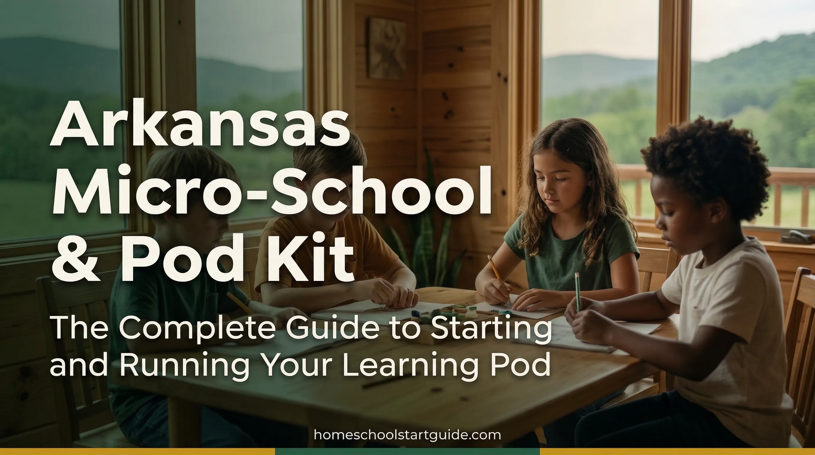 Arkansas Micro-School & Pod Kit — The Complete Blueprint to Start, Run, and Fund a Learning Pod in Arkansas