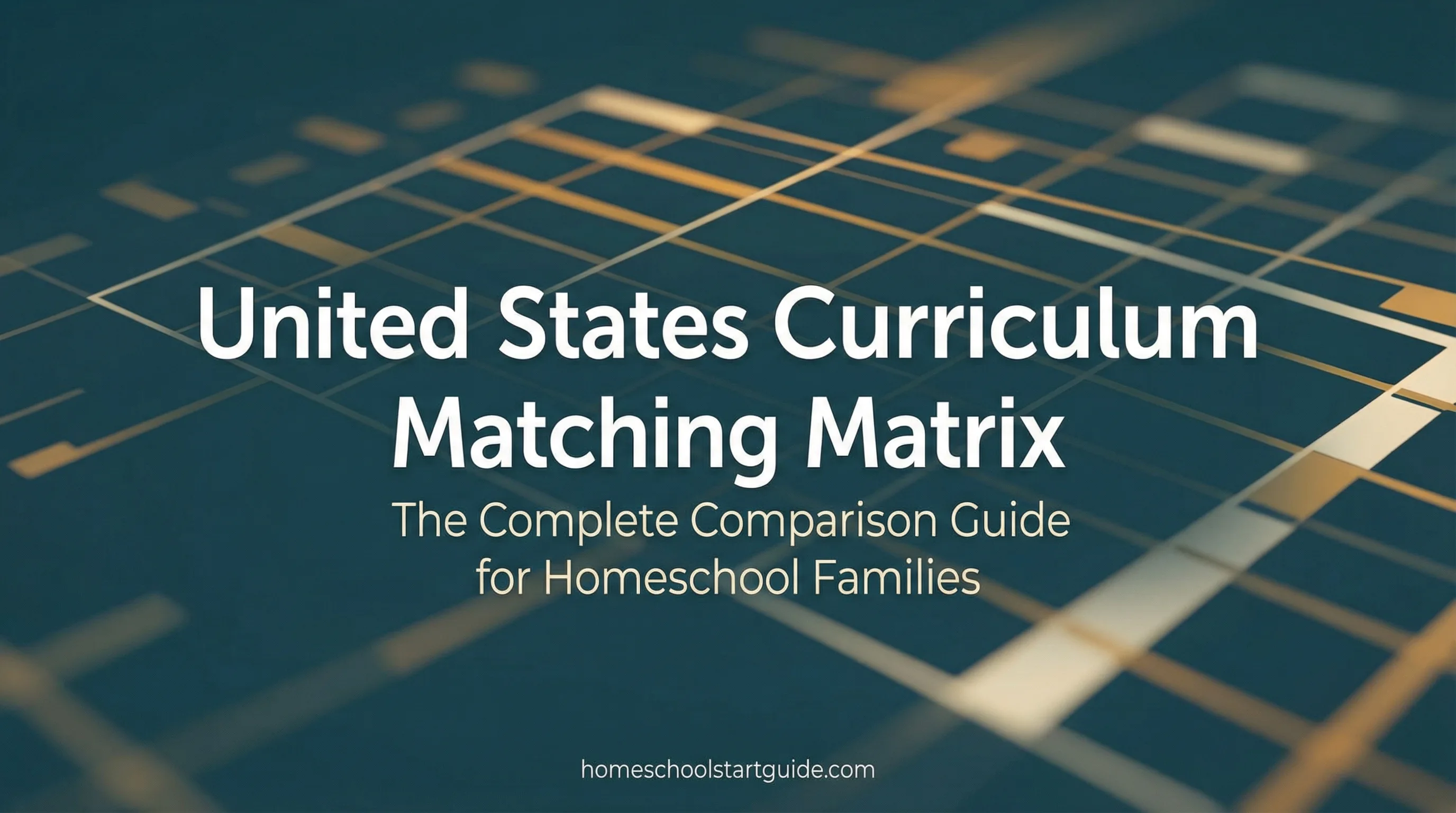 United States Curriculum Matching Matrix — Find the Right Curriculum for Your Child's Learning Style, Budget, and Worldview