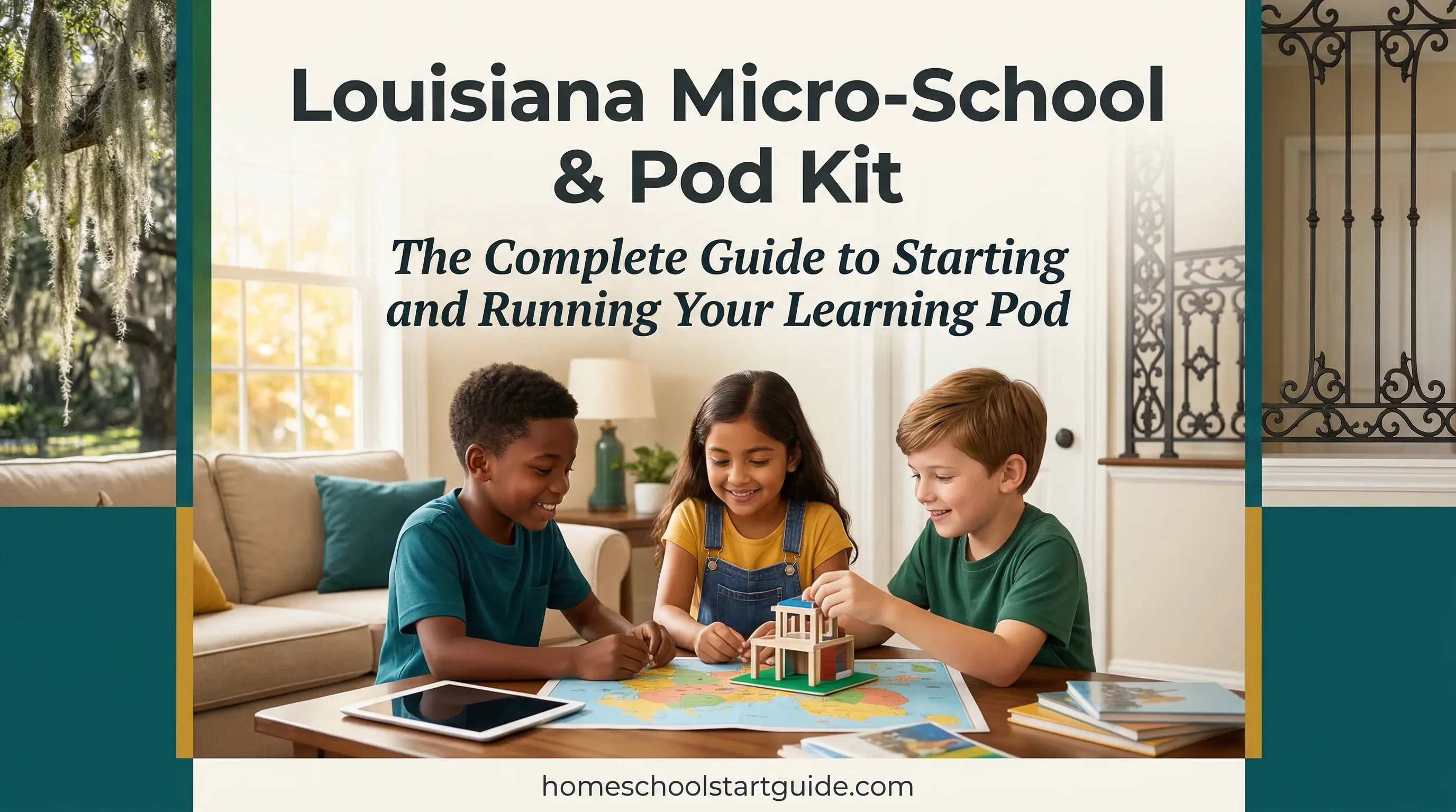 Louisiana Micro-School & Pod Kit — The Complete Blueprint to Start, Run, and Legally Structure a Learning Pod in Louisiana