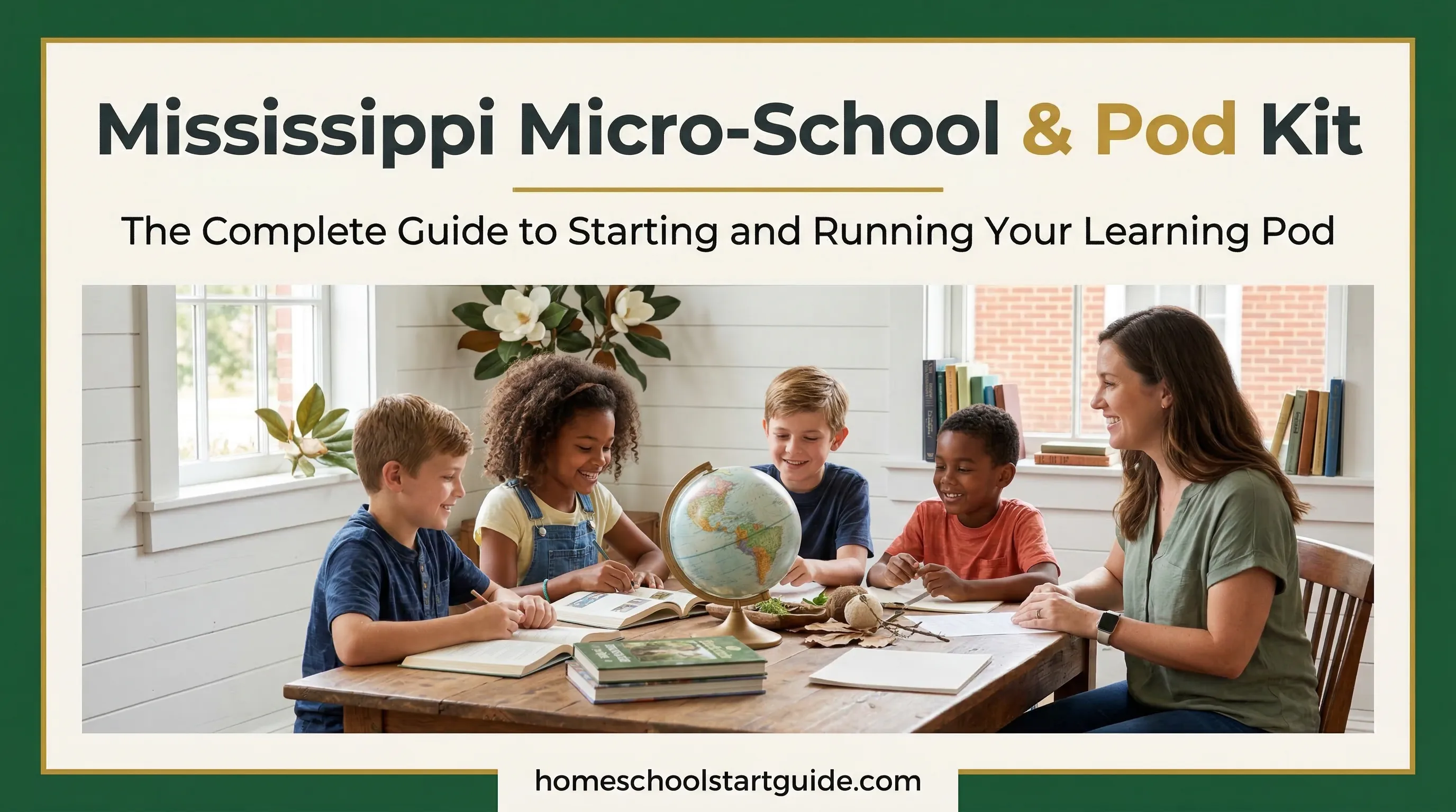 Mississippi Micro-School & Pod Kit — Start Your Learning Pod Legally in the Magnolia State