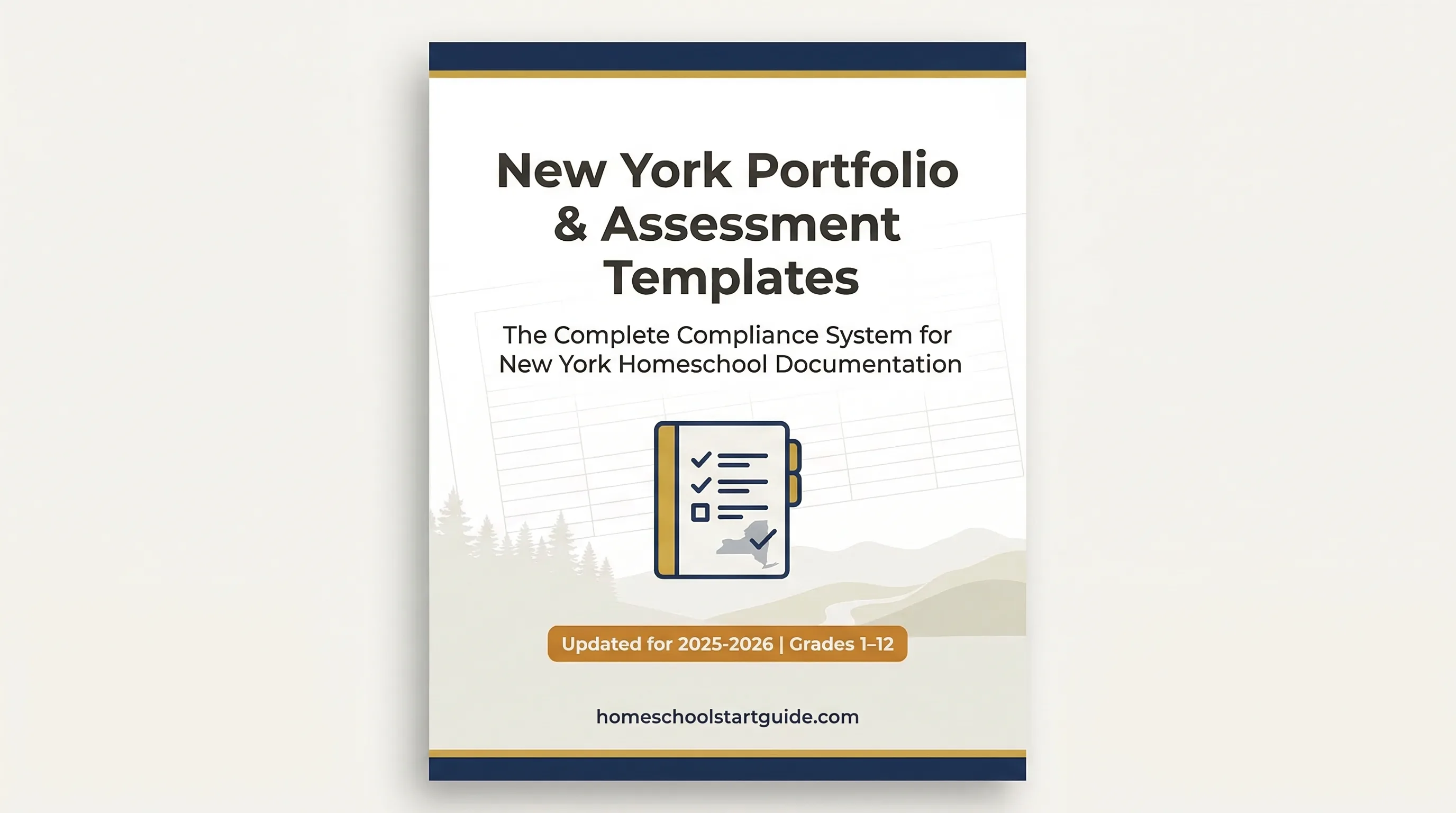 New York Homeschool Portfolio & Assessment Templates