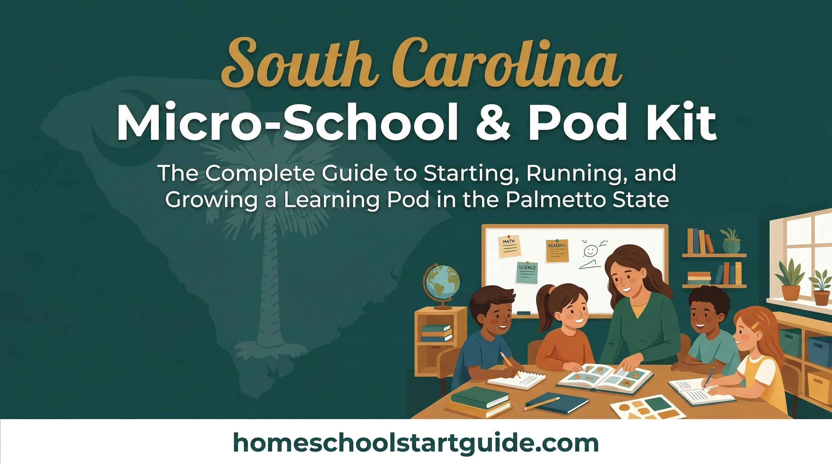 South Carolina Micro-School & Pod Kit — Start, Run, and Grow a Learning Pod in South Carolina