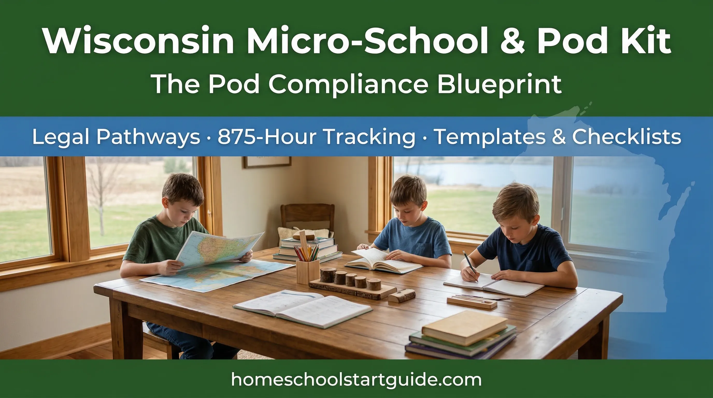 Wisconsin Micro-School & Pod Kit — The Complete Blueprint to Start, Run, and Legally Protect a Learning Pod in Wisconsin